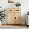 Image de vidaXL Buffet chêne sonoma 69,5x34x90 cm bois d'ingénierie