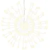 Image de vidaXL Étoile Rayonnante de Noël 140 LED 2 pcs, Ornement Lumineux de Vacances, Éclairage de Noël, Décoration de Fête Intérieur Extérieur, Blanc Chaud 17 cm