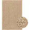 Image de vidaXL Tapis 120x170 cm aspect jute intérieur et extérieur