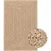 Image de vidaXL Tapis ZIZUR 200x290 cm aspect de jute intérieur et extérieur