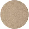 Image de vidaXL Tapis aspect jute intérieur et extérieur, 120 cm, tapis de sol, tapis de porte