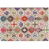 Image de vidaXL Tapis Lavable, Moquette de Sol, Carpette de Chambre à Coucher Salon Salle de Séjour, Moderne, Multicolore 160x230 cm