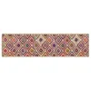 Image de vidaXL Tapis Lavable Antidérapant, Moquette de Sol, Carpette de Chambre à Coucher Salon Salle de Séjour, Moderne, Multicolore 80x300 cm