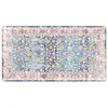Image de vidaXL Tapis Lavable Antidérapant, Moquette de Sol, Carpette de Chambre à Coucher Salon Salle de Séjour, Moderne, Multicolore 80x150 cm