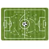 Image de vidaXL Tapis Enfant Antidérapant Lavable, Moquette de Sol, Carpette de Chambre à Coucher Salon, Moderne, 160x230cm Terrain de Football