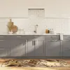 Image de vidaXL Tapis de cuisine multicolore 60x180 cm lavable antidérapant