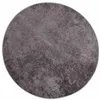 Image de vidaXL Tapis Lavable Antidérapant, Moquette de Sol, Protection de Sol, Carpette de Chambre à Coucher Salon, Moderne, Gris Ø 200 cm