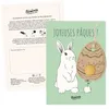 Image de Blossombs Carte de Voeux Pâques - Pendentif Coeuf avec Bombe à Fleurs - Joyeuse Pâques! - Cadeau Graines de Fleurs a Semer pour les Abeilles, les Bourdons et les Papillons