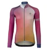 Image de AGU Gradient Maillot de Cyclisme Manches Longues Performance Femme - Multicolore - L