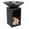 Image de Brasero OFYR Classic Storage Black 85 OC3B85