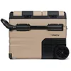 Image de Steamy-E Dual Zone 45 Roller, Glacière à compresseur électrique avec roulettes, 45 litres, 12 V/230 V, pour Refroidir et Congeler, idéale pour Le Camping