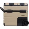 Image de Steamy-E Dual Zone 55 Roller, Glacière à compresseur électrique avec roulettes, 55 litres, 12 V/230 V, pour Refroidir et Congeler, idéale pour Le Camping