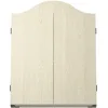 Image de KOTO - Armoire à Fléchettes en Chêne Clair (63 cm x 49 cm x 8,5 cm) INCL. 2 Tableaux Blancs de Score
