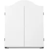 Image de KOTO - Armoire à Fléchettes en Blanche (63 cm x 49 cm x 8,5 cm) INCL. 2 Tableaux Blancs de Score