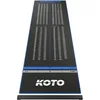 Image de KOTO - Tapis de Fléchettes Checkout Oche Bleu 285 x 80 cm + Oche INCL. Indicateur de Score, Antidérapant, Tapis Flechette Sol