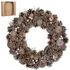 Image de House of Seasons Couronne de Noël Pêche Ø 50 cm