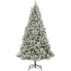 Image de Black Box Trees Nagoya Sapin de Noël Artificiel - Christmas Tree avec Neige - H240 x Ø138 cm - Vert