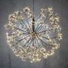 Image de Luca Lighting Éclairage de Noël en forme de boule avec ampoules LED blanc chaud - Diamètre : 70 cm - Noir