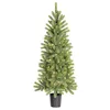 Image de Black Box Trees Nagoya Sapin de Noël Artificiel avec éclairage LED et Fonction minuterie - H120 x Ø60 cm - Vert