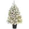 Image de Black Box Trees Nagoya Sapin de Noël Artificiel en Pot avec éclairage LED - H 90 x Ø 55 cm - Vert