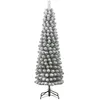 Image de Black Box Trees Sapin de Noël Artificiel avec Neige - Christmas Tree H215 x Ø56 cm - Vert givré