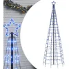 Image de Sapin de Noël à LED avec pointes 570 LED bleu 300 cm