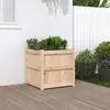 Image de vidaXL Jardinière d'extérieur 60x60x60 cm bois de pin massif