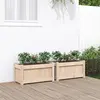 Image de vidaXL Jardinières 2 pcs bois de pin massif