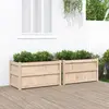Image de vidaXL Jardinières 2 pcs bois de pin massif