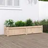 Image de vidaXL Jardinière 150x31x31 cm bois de pin massif