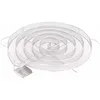 Image de vidaXL Générateur de fumée Froide Rond 33,5 cm Acier Inoxydable