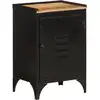 Image de vidaXL Armoire de salle de bain 40x30x60 cm fer et bois de manguier