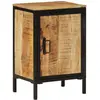 Image de vidaXL Armoire de salle de bain 40x30x60cm bois massif manguier et fer