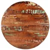Image de vidaXL Dessus de Table, Dessus de Table de Remplacement, Dessus de Rechange Salle à Manger, Ø 80x2,5 cm Rond Bois Massif de Récupération