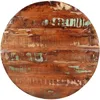 Image de vidaXL Dessus de Table, Dessus de Table de Remplacement, Dessus de Rechange Salle à Manger, Ø 90x2,5 cm Rond Bois Massif de Récupération
