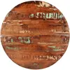 Image de vidaXL Dessus de table Ø 90x2,5 cm rond bois massif de récupération