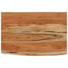 Image de vidaXL Étagère Murale, Tablette Flottante, Décoration Murale de Bureau Salle de Séjour, Rectangulaire Massif Acacia Bordure Assortie