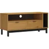 Image de Meuble TV FLAM 110x40x50 cm bois massif de pin