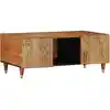 Image de vidaXL Table basse 100x54x40 cm bois de manguier massif