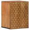 Image de vidaXL Armoire de Salle de Bain Murale 38x33x48cm Bois Massif manguier, Armoire Murale de Toilettes, Armoire de Salle de Bain Murale, Armoire de Salle de Bain Flottante