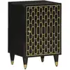 Image de vidaXL Armoire de salle de bain 38x33x58 cm bois massif de manguier