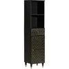 Image de vidaXL Armoire de salle de bain 38x33x160 cm bois massif de manguier