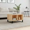 Image de vidaXL Table basse Chêne sonoma 60x50x36,5 cm Bois d'ingénierie