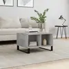 Image de vidaXL Table basse Gris béton 60x50x36,5 cm Bois d'ingénierie