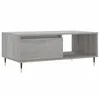 Image de vidaXL Table Basse Sonoma Gris 90x50x36,5 cm Bois d'ingénierie