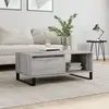 Image de vidaXL Table basse Sonoma gris 90x50x36,5 cm Bois d'ingénierie