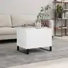Image de vidaXL Table basse Blanc 60x44,5x45 cm Bois d'ingénierie