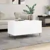 Image de vidaXL Table basse Blanc 90x44,5x45 cm Bois d'ingénierie