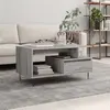 Image de vidaXL Table basse Sonoma gris 90x49x45 cm Bois d'ingénierie