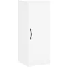 Image de vidaXL Armoire Murale, Armoire Suspendue avec Compartiments, Meuble de Rangement Flottant Salon Chambre Intérieur, Blanc Bois d'Ingénierie